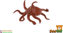 Plastična figurica obalne hobotnice, 8 cm