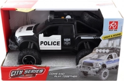 Policijski avto z baterijami in vztrajniki