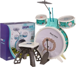 Otroški bobnarski komplet z motivom leva