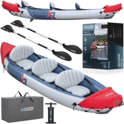 Napihljiv kajak BESTWAY Hydro-Force Rapid X3 za 3 osebe z vesli in tlačilko