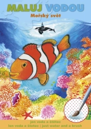 Slikanje z vodo – morski svet
