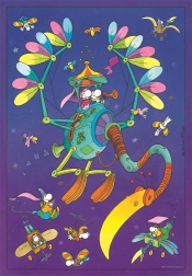 Sestavljanka Mordillo: pot 500 koščkov