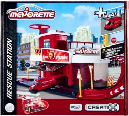 Garaža Majorette Creatix reševalna postaja z vozilom
