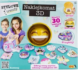 Naklejkomat 3D od Epee – kreator nalepk