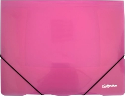 Mapa z elastiko eCollection rožnata A4