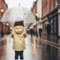 Otroški prozoren dežnik Tinyly od DJECO