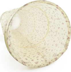 Bieco samodejno zložljiv tunel za igranje s cvetličnim vzorcem