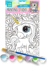 Kreativni slikarski komplet Canvas Unicorn