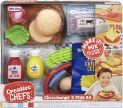 ustvarjalni komplet cheeseburger in pomfri LITTLE TIKES Creative Chefs