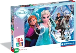 Clementoni puzzle 104 koščkov – Disney Frozen