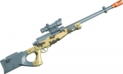 Ostrostrelna penasta puška – otroški set 87 cm