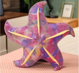 Plišasta vijolična morska zvezda blazina 20 cm