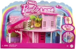 MATTEL mini BARBIE land hišica za punčke s punčko, ljubljenčkom, dvigalom in bazenom