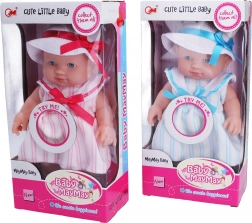 Dojenček z zvočnimi učinki 24 cm