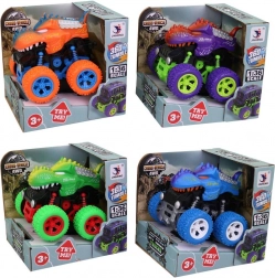 Avto z velikimi kolesi – dinozaver v 4 barvah