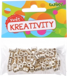 Zlati kroglici 5x7 mm