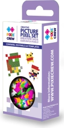 PIXIE CREW kreativni pikslov set – 250 pikslov in 8 predlog