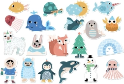 Vilac Lesene magnetke Island