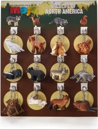 Mojo stojalo z 72 obeski za ključe – gozdne živali