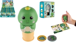 Otroški žig s samolepkami dinozaver – ustvarjalni komplet