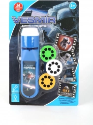 Svetilka in vesoljski projektor – otroški projicirni set