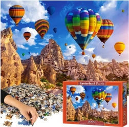 Barvni baloni Kapadokija - Castorland puzzle 2000 kosov