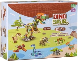 Konstrukcijski komplet Kocke Dinosaver 12 v 1