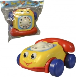 Vlečni telefon s vrvico 18 cm