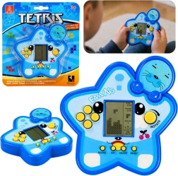 Elektronska igra Tetris v obliki zvezde, modra