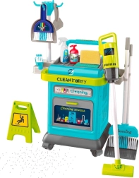 Buddy Toys Children's Cleaning Cart with Vacuum Cleaner