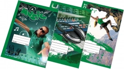 Šolski zvezek A5 karo PAPÍRNY BRNO