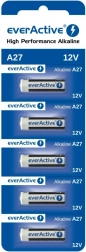 Alkalne baterije 27A 12V, blister 5 kos everActive