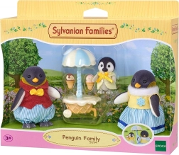 Sylvanian Families družina pingvinov z vozičkom za sladoled