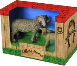 Set živali Moja mala kmetija: oven in jagnje