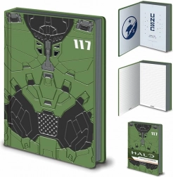 Premium črtast blok A5 HALO