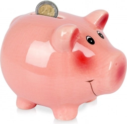 Keramični hranilnik v obliki prašička 12 cm