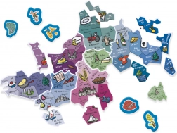 Jeujura Magnetni zemljevid Francije