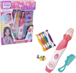 Komplet kroglic za lase s pripomočki na baterije