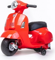 Otroški električni motor BABY MIX VESPA rdeč