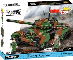 Konstruktor COBI T-72M1R tank 1:35 (PL/UA) – 724 koščkov