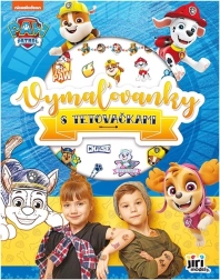 Paw Patrol Coloring Book with Kids' Tattoos - 1 piece