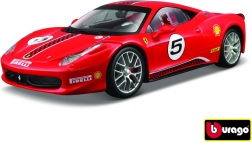 Model avtomobila Ferrari 458 Challenge rdeča 1:24 Bburago