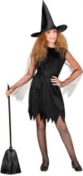 Otroški kostum čarovnice 116 cm (4–5 let)