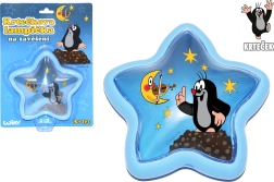 LED svetilka Krtek zvezda na obešanje 15 cm