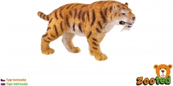 Sabljozobi tiger smilodon plastična figurica 13 cm