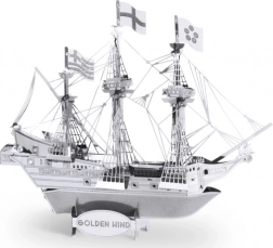metal earth 3D kovinski model ladje Golden Hind