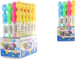 Mehurčki žaba – plastična tuba z motivom dinozavra, 26 cm