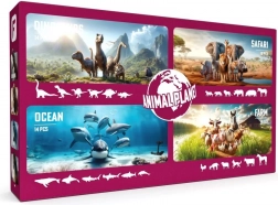 Mega set 60 kosov Faunica Animal Planet Dino/Safari/Ocean/Kmetija