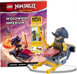 Lego NINJAGO: Bojevnik Imperija – interaktivna knjiga z minifigurico in drsnikom