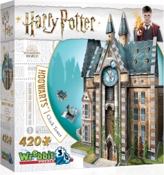 Wrebbit 3D sestavljanka Harry Potter Bradavičarka – Ura stolp, 420 koščkov